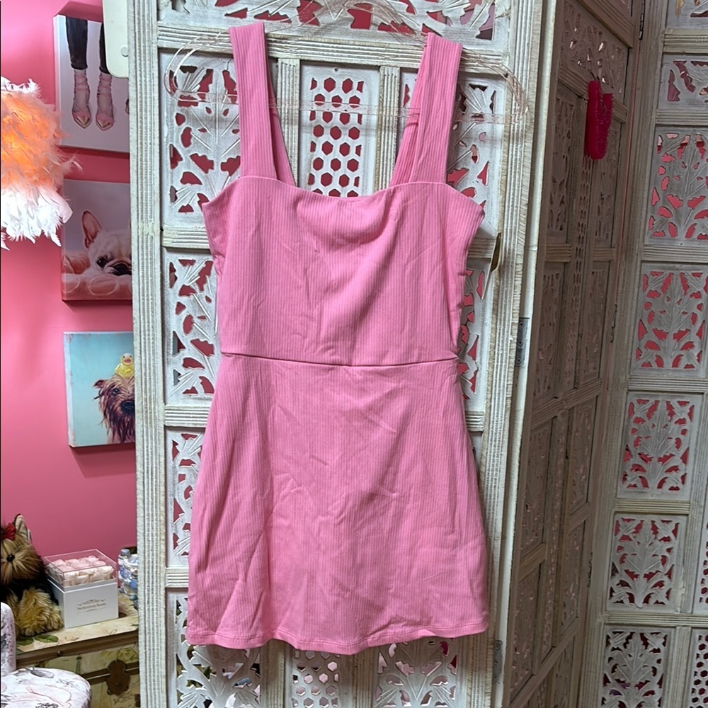 NEW Victorias Secret Pink Sleeveless Squirt  Dress